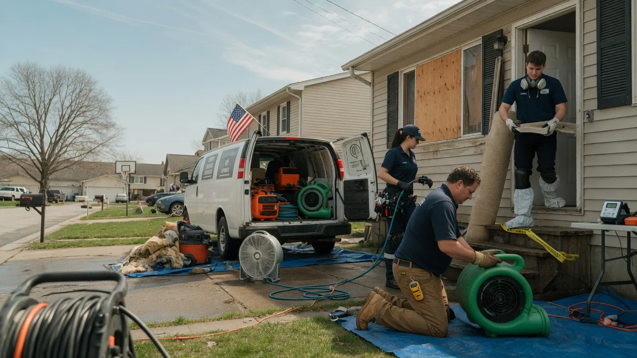 Water Damage Restoration in Buckatunna, MS near me